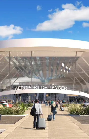 Nouveau terminal Aéroport de Tanger Ibn Batouta